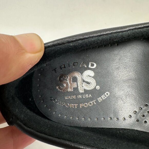 SAS Dream Slip-On Loafers, Black, Women's 6M - Picture 14 of 16